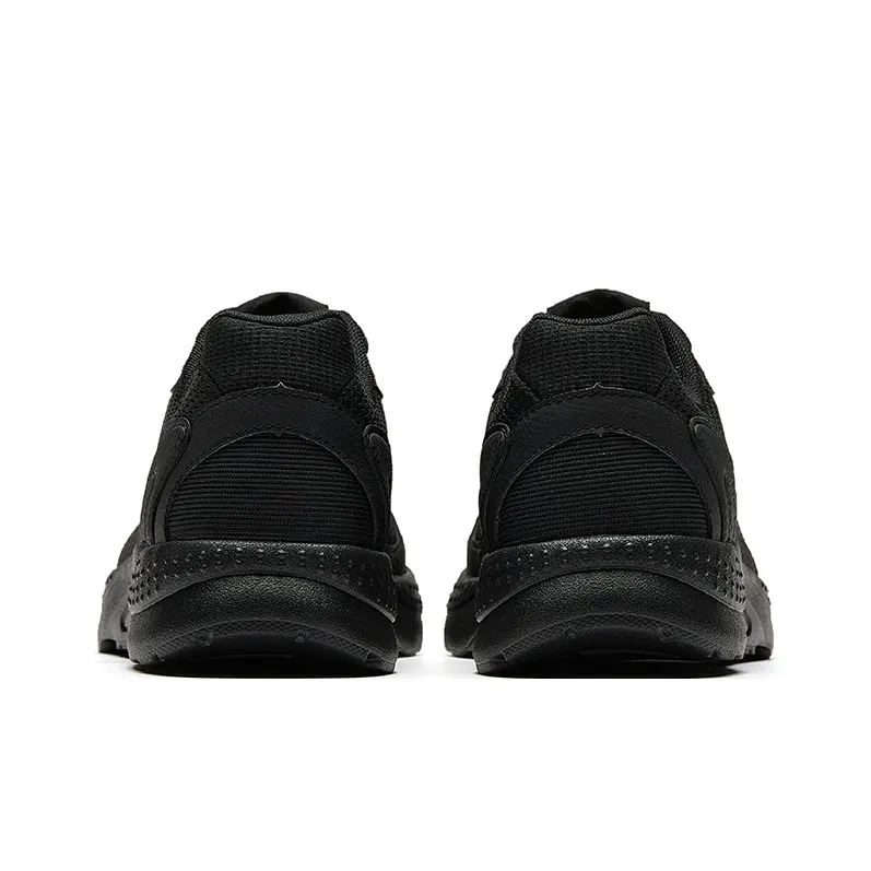 Anta Anti Slip Wear Resistant Low Top Casual Shoes Women's Basic Black-3