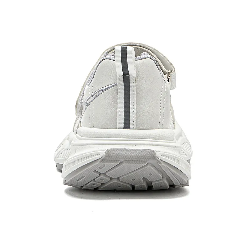 La Chapelle Anti Slip Wear Resistant Low Top Chunky Sneakers Women's Gray-5