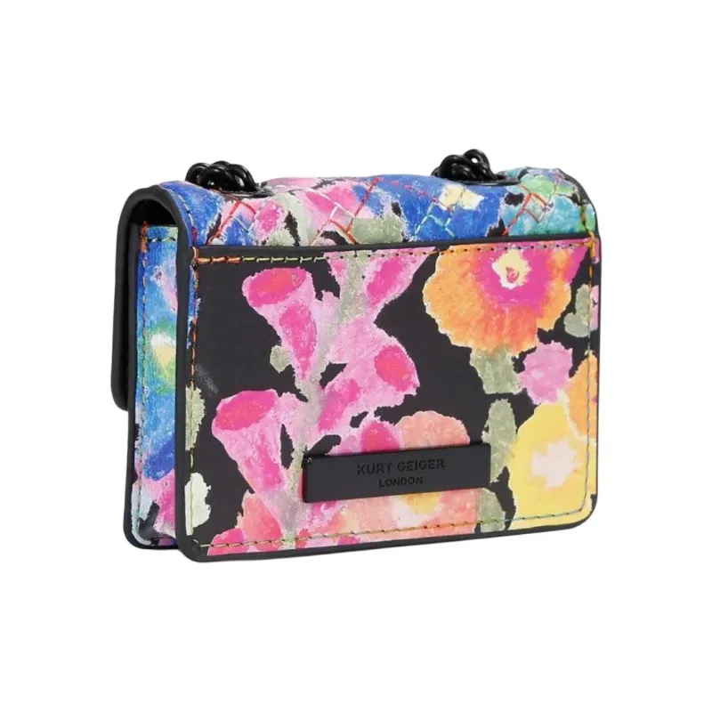 Kurt Geiger London Micro Kensington Quilted Floral pattern Shoulder Bag-2