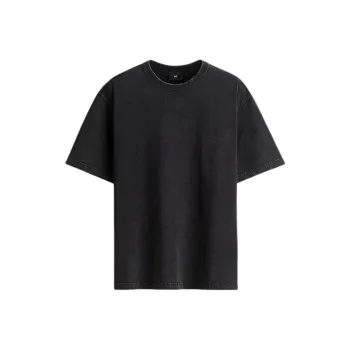 H&M T Shirts Men Black