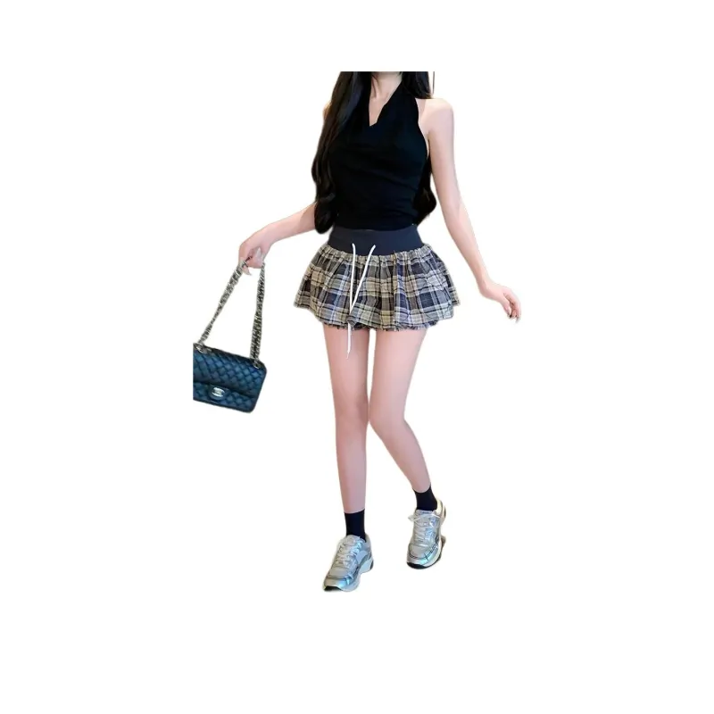 YINLEI Casual Short Skirts Women's-0