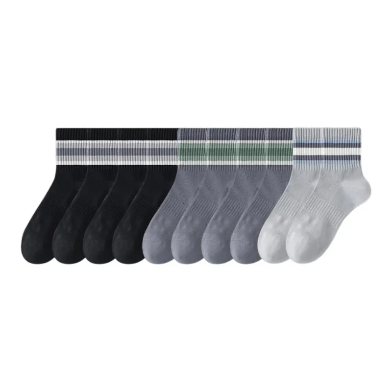 7 SEVFUN Mid Calf Socks Men's Combo Set-32