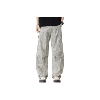Izzue Jeans Unisex Gray Apricot