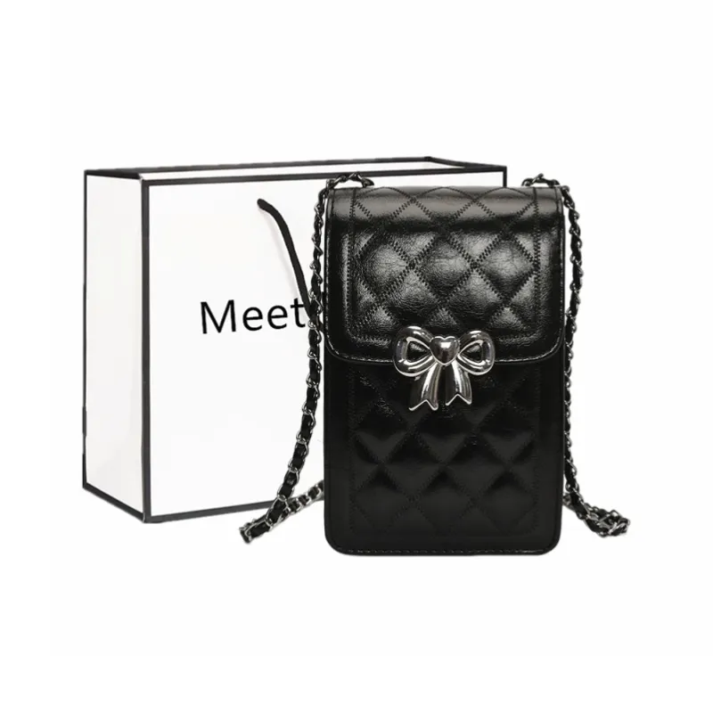 Fitchell PU Crossbody Bag Women's Black/Silver/Pink/White-0