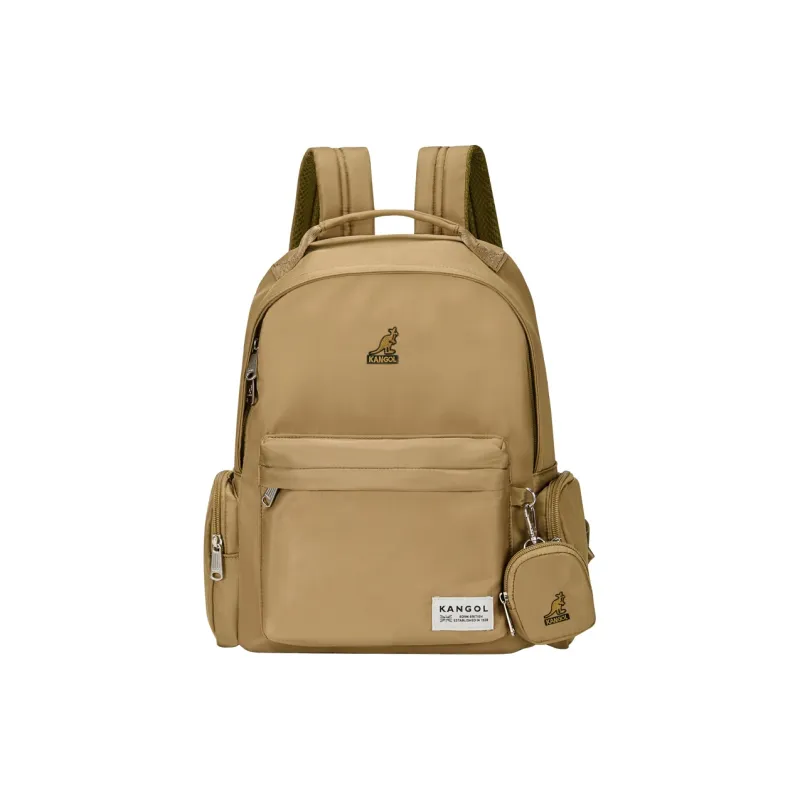 KANGOL Fabric Backpack Tubas Unisex Glacier Blue/Black/Milkshake Pink/Ivory White/Gold Brown-8