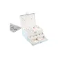 Triple-Layer Diamond Pattern White (23*17*13.5cm)