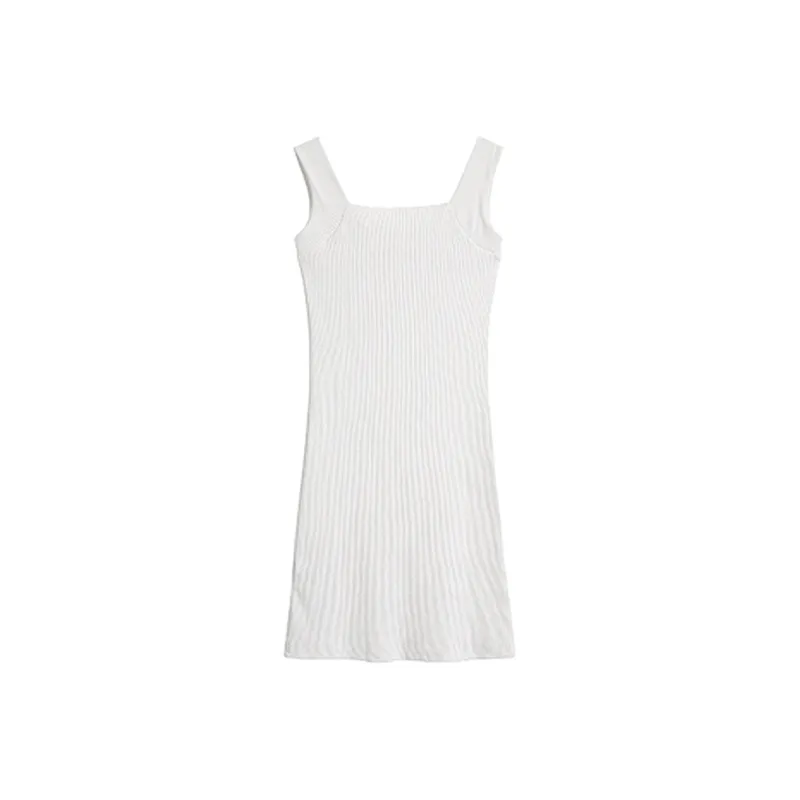 JOSR Slip Dresses Women's White-1