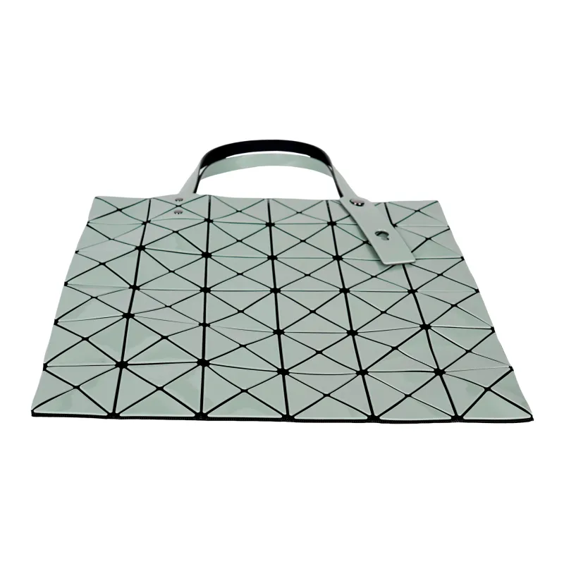 ISSEY MIYAKE Luent Gross 2 Polyester Handbag Unisex Green-3