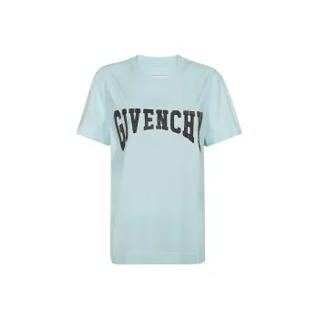 Givenchy T Shirts Women's Light Blue