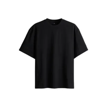 H&M T Shirts Men Black