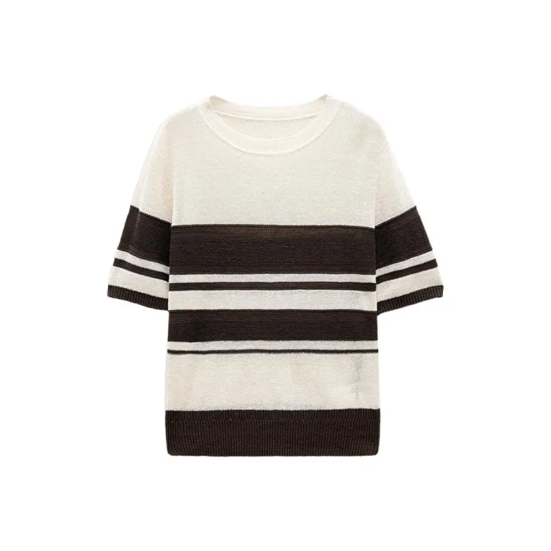 INSUN Knitwear Women's Ecru-0