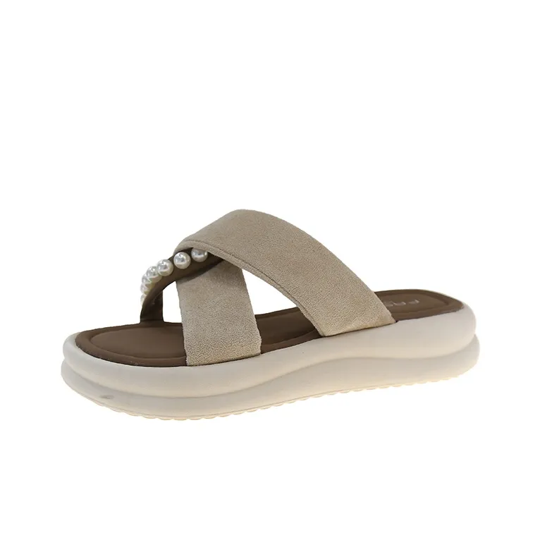 WUJI Slip Resistant Odor Resistant Slide Slippers Women's-5