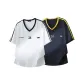 2-Piece[White+Dark Blue]