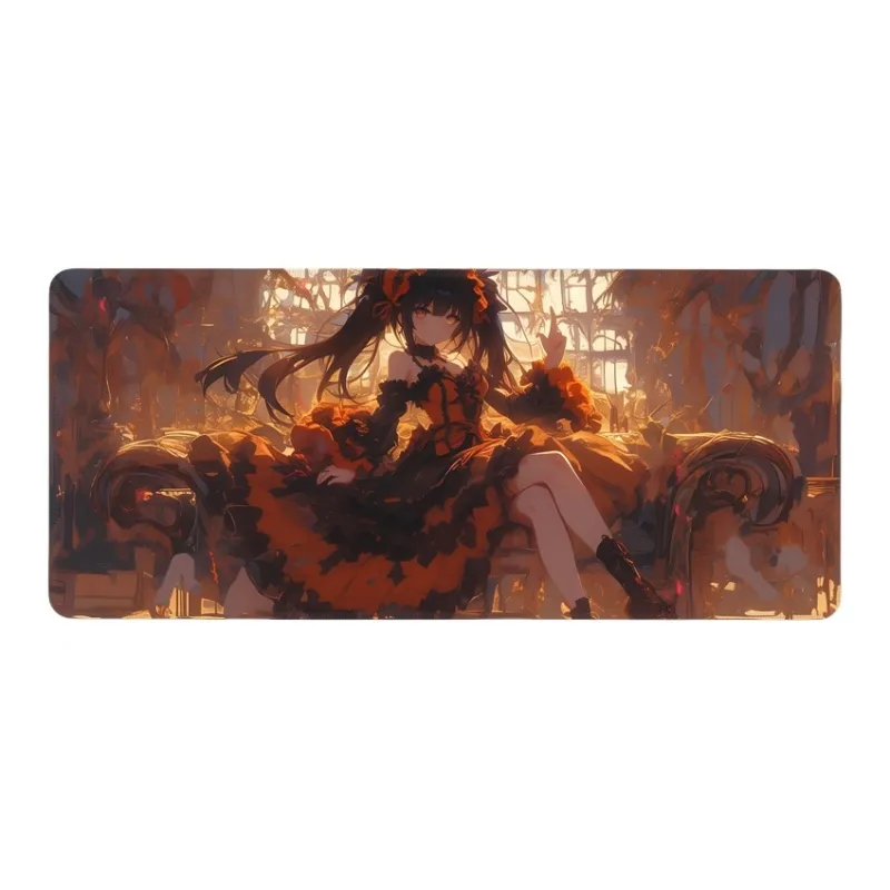 DANYIN Extra Large Date A Live Table Mats Esports Gaming Keyboard Pads Kurumi Tokisaki Anime Home Mouse Pads Mouse Pads-8