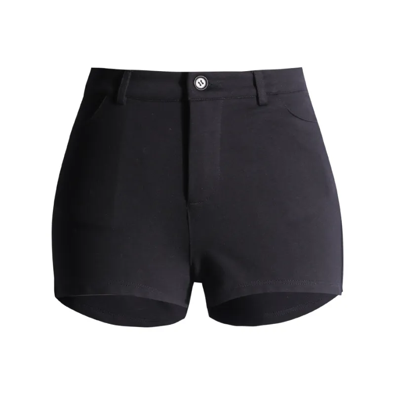 ZAZN Denim Shorts Women's Black-0