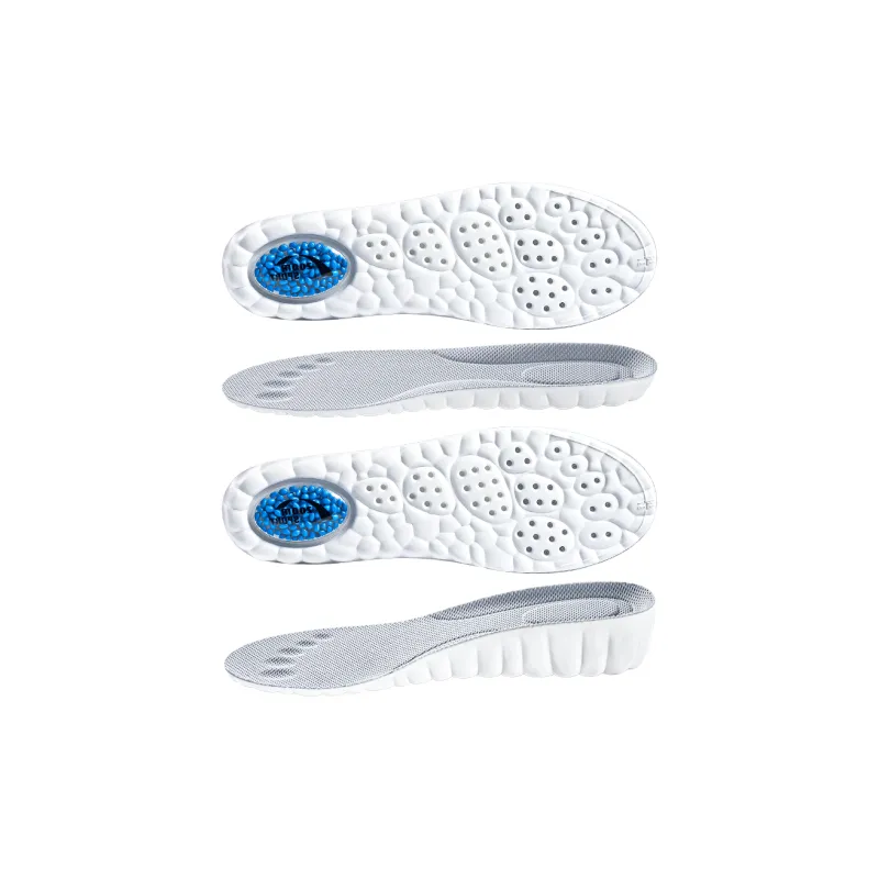Footprint Tribe Antibacterial Mesh+PU+Popcorn Air Cushion Insoles Unisex-11