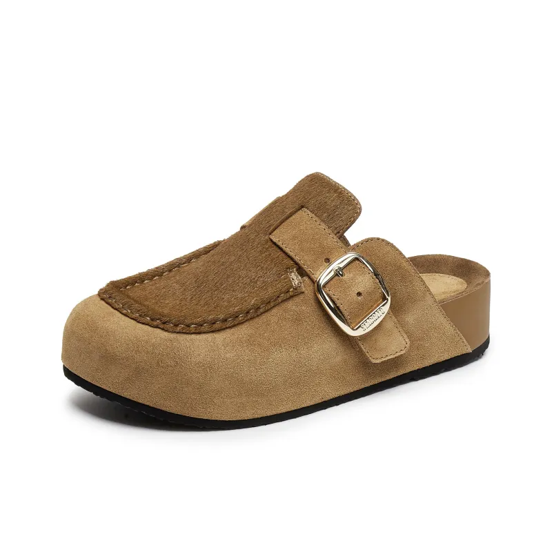 Staccato Rubber Sole Slip Resistant Closed Toe Slippers Women's-1