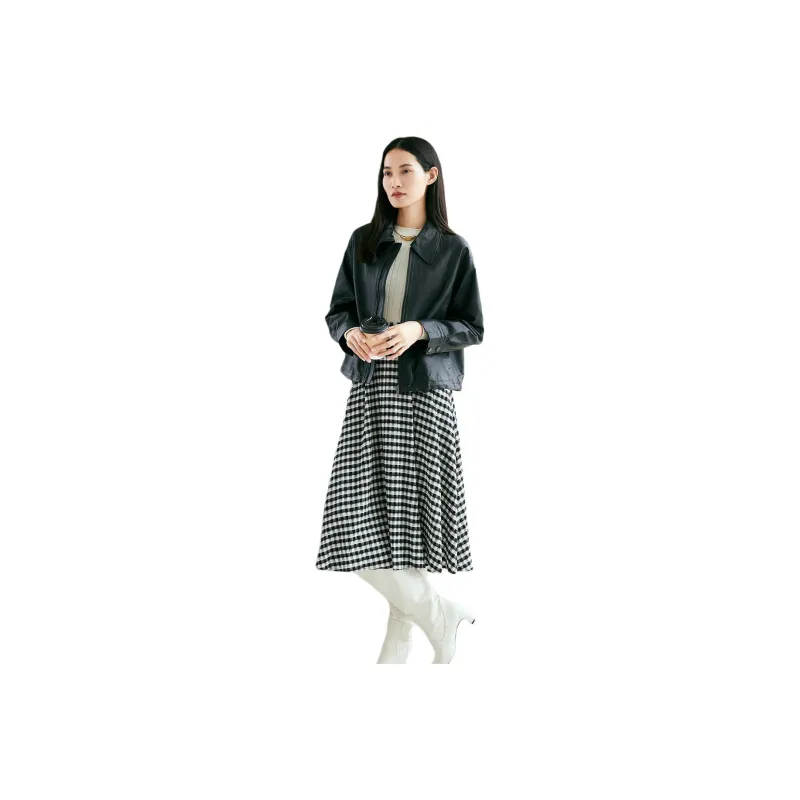 INSUN Leather Jackets Women's-0