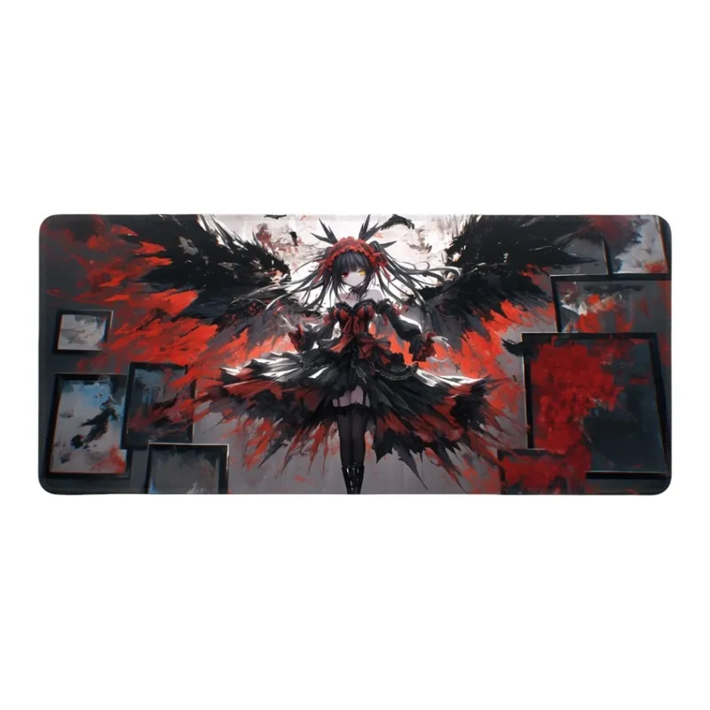 DANYIN Extra Large Date A Live Table Mats Esports Gaming Keyboard Pads Kurumi Tokisaki Anime Home Mouse Pads Mouse Pads-2