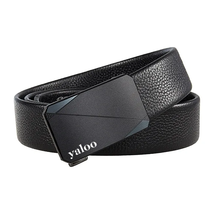 Yalu Cow Leather Belts Men's Width 3.5CM-1