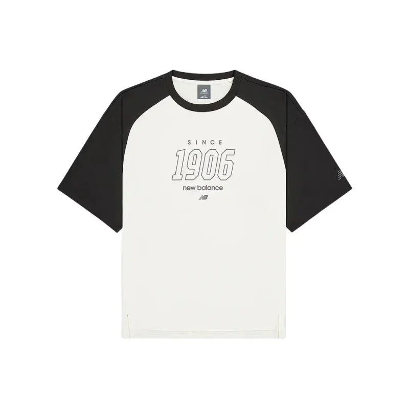 New Balance Shifted SS25 T Shirt Men's White/Black-0