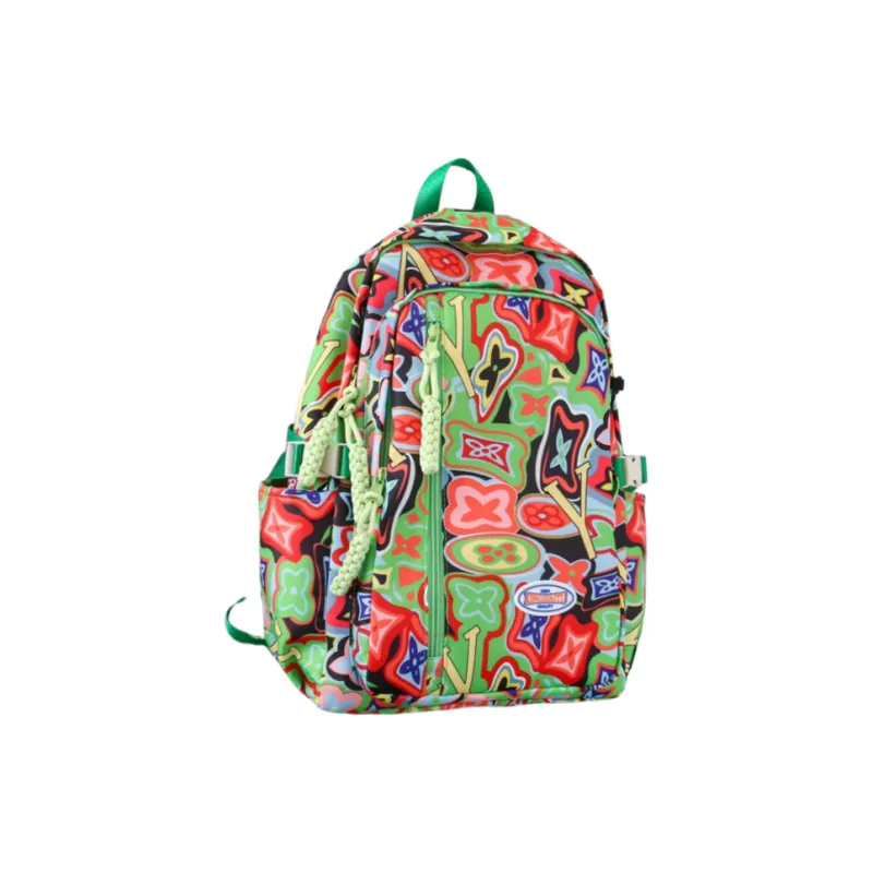 Vack Nylon Backpack Women's Multicolor-9