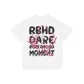 White-Black Text Pink Electric