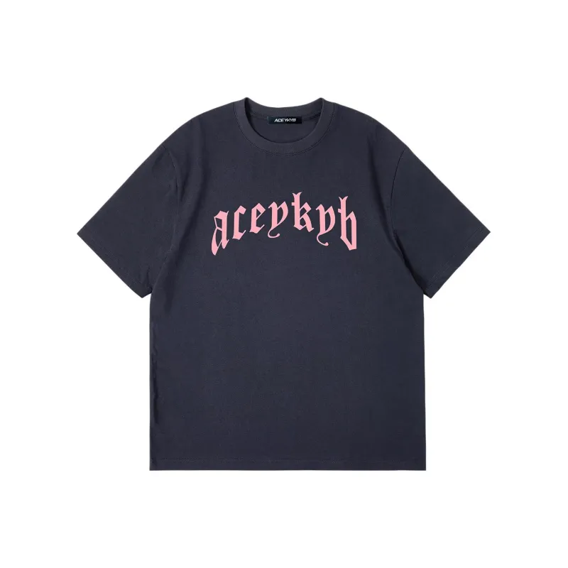 YK&YB T Shirts Unisex Navy Blue-0