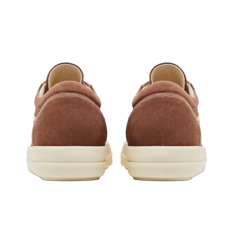 Rick Owens DRKSHDW Lido Low Top Canvas Shoes Women's Brown-3