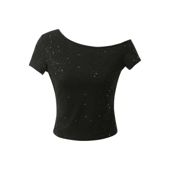 3COLOUR T Shirts Women's Classic Black