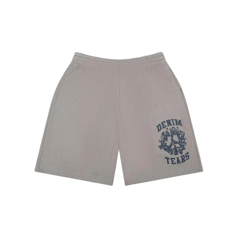Denim Tears Casual Shorts Unisex Gray-0