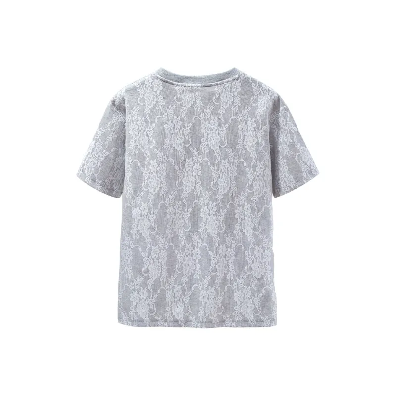 TOUCH T Shirts Women's Gray White-1