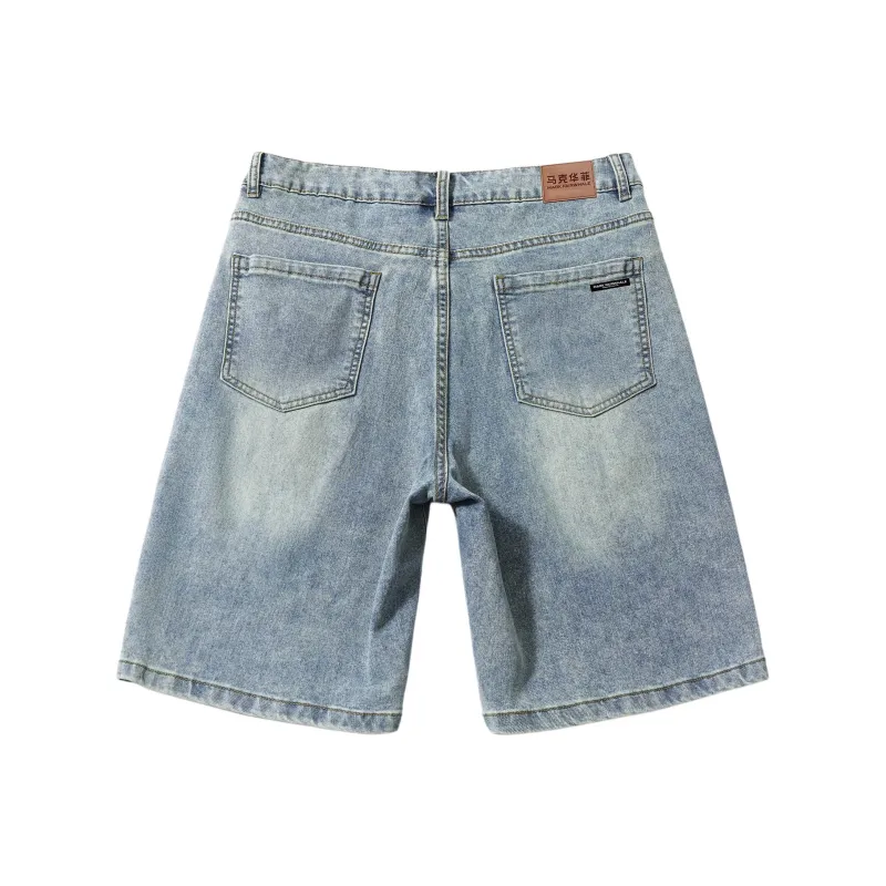 FAIRWHALE Denim Shorts Men-6