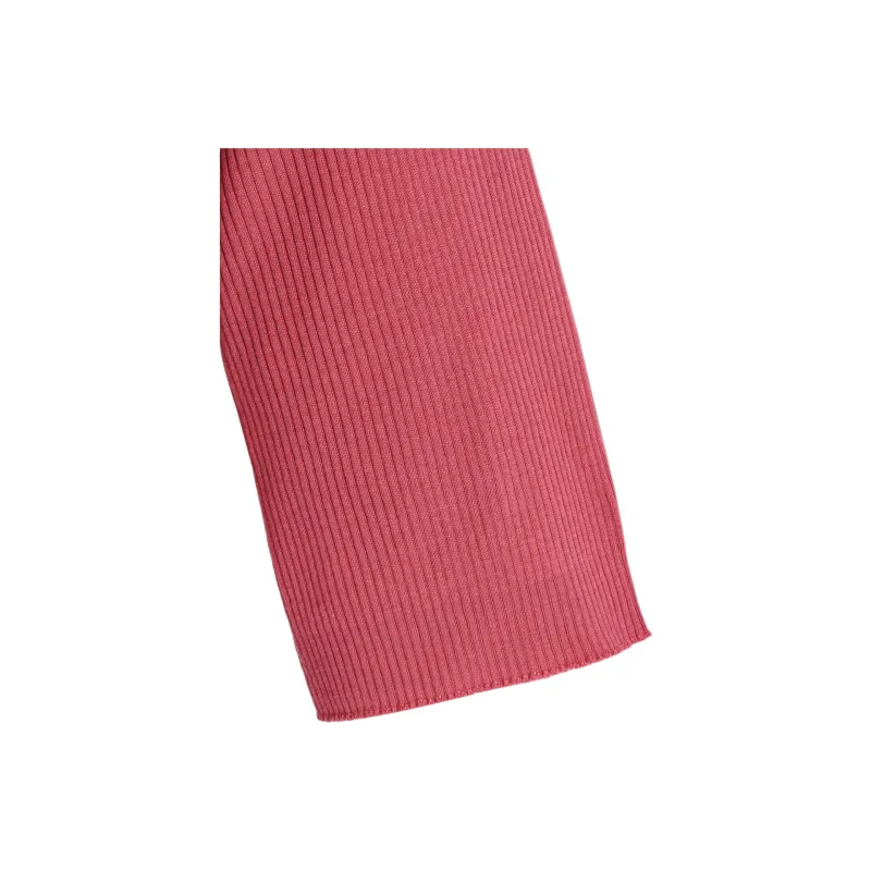Yohji Yamamoto Y's X JOHN SMEDLEY Collaboration FW24 Sweater Women's Pink-3