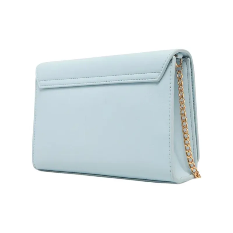 LOVE MOSCHINO Faux Leather Shoulder Bag Women's Sky Blue-1