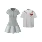 Dress+Short-Sleeved[Couple Set]