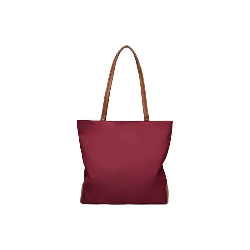 Boniu PU Tote Bag, Shoulder Bag Women's Black/Apricot/Coffee/Burgundy-6