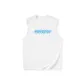 White (Blue Logo)