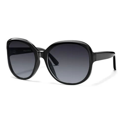 VEGOOS TR/Memory Plastic Butterfly Sunglasses Women's