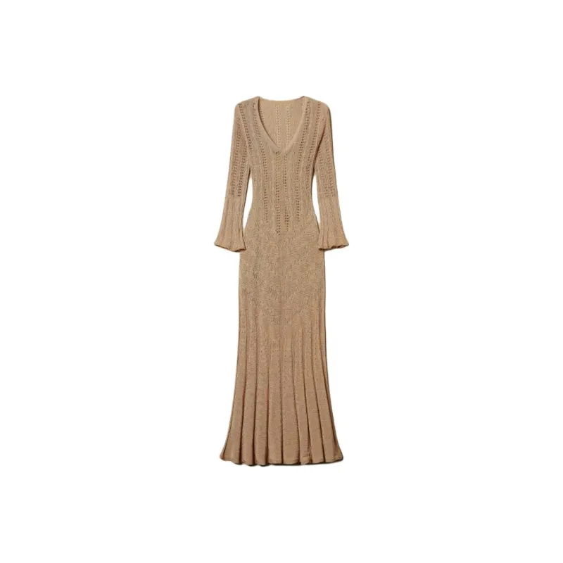 Twinset Lurex Maxi Dress-0