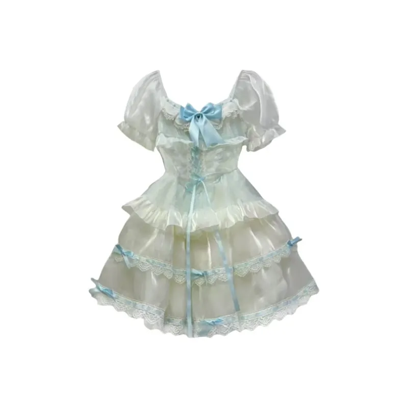 AINUOERMY Short Sleeved Dress Women's-16