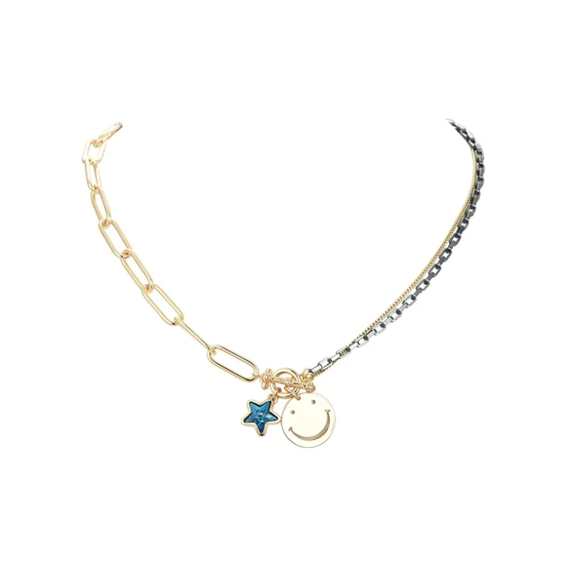 Lan Ying Alloy Necklaces Unisex-0