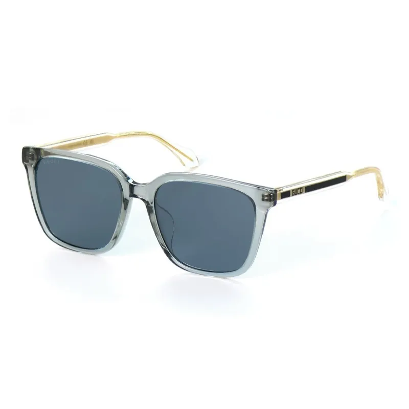 GUCCI Plate Frame Square Sunglasses Unisex-0