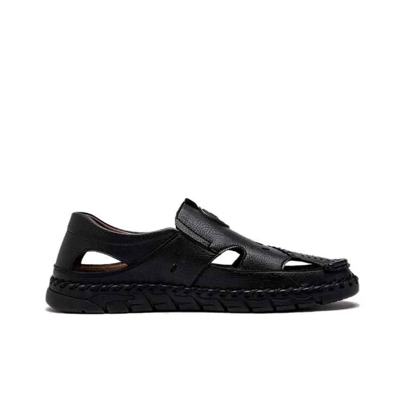 JOSINY Quick Dry Slip Resistant River Trekking Shoes Men's Black-1