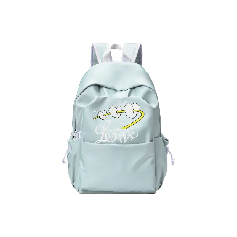 DRACONITE Polyester Backpack Regular Unisex Gray Blue-0