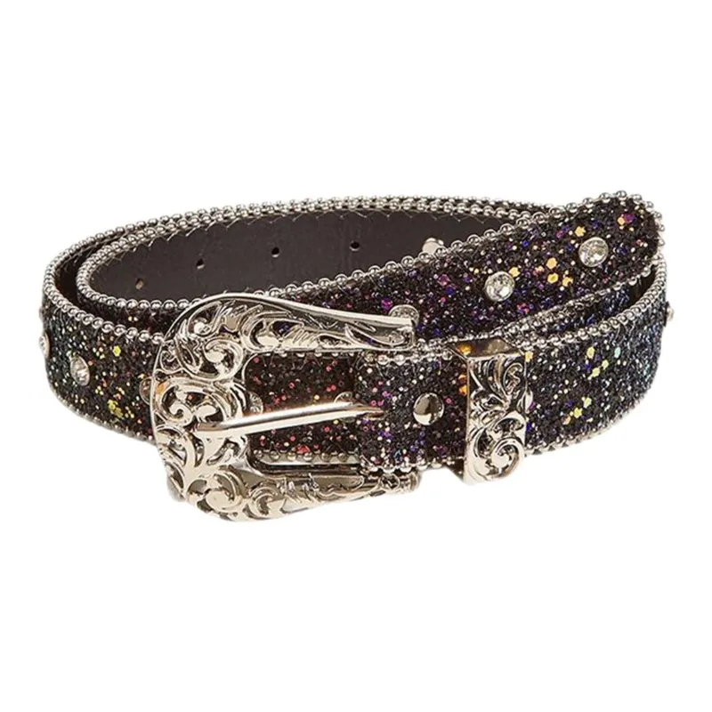 JEANSWEST PU Leather Belts Women's 2.8CM-0