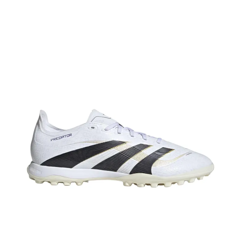 Adidas PREDATOR LEAGUE Anti Slip Wear Resistant Soccer Shoes Unisex White Black-1