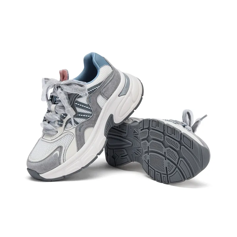 Disney x Hotwind Low Top Chunky Sneakers Women's Gray Blue-4