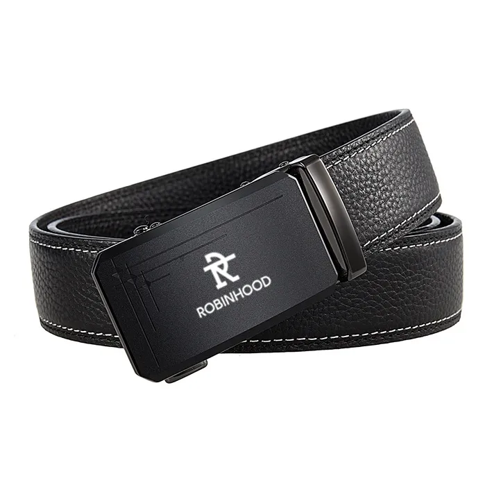 ROBINHOOD Cow Leather Belts Men's Width 3.5CM-4
