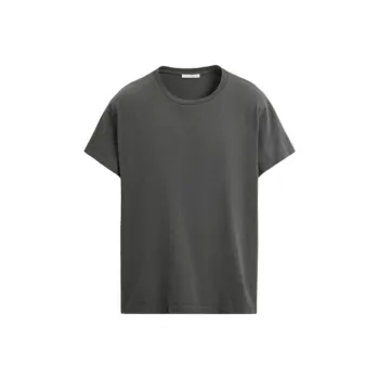 ZARA T Shirts Men Dark Gray